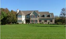 Magnificent custom home in luxury gated community. One of 8 homes in Bedmin. Twp's Premiere Estates. Elegant appointments & quality construction t/o including: 2x6" framing, 2 story stone FP w/Mercer Tile insert + 3 additional FPs, Gourmet Kitchen