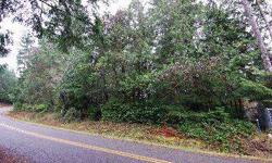 Building lot in Twanoh Falls Beach Club near Hood Canal. Wooded, easily built on lot with power and community water. Twanoh Falls has 400' of private beach access with a large pier on Hood Canal. Cabanas, BBQs, playground, volleyball nets all for the
