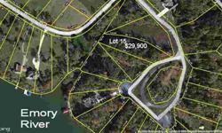 Building lot with lake view just outside the city limits of kingston for convenience to shopping, dining, and interstate. Listing originally posted at http