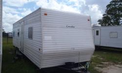 Don?t rent?.Own Your Own!! Take with you when you move!! Will make excellent temp home for working in the oil field!!! What a deal!! You can own a 30ft Gulf Stream Cavalier travel trailer for as little as $22, 500. Sleeps 6 comfortably, Appliances and