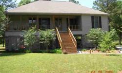 If you are looking for a beautiful custom built home on secluded acreage, this is the home for you. This six year old southern style home with big porches sits on five shaded acres with mature trees in a quiet restricted development along the Ouachita