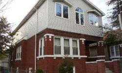 Spacious, single-family brick/frame with potential for in-law/related living. 1st floor: 3 large bedrooms with hardwood floors, formal dining room, and kitchen. Newly added, 2nd floor addition: Unfinished, 3-bedroom living space with Central Air & forced