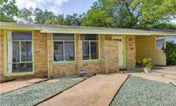 Stylish modern remodel in the heart of Delwood, only minutes away from downtown Austin! Excellent curb appeal with xeriscaping in front and back and private deck/courtyard off master bedroom. Interior features stained concrete and tile floors, new granite