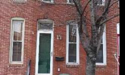 Beautiful rehabbed home perfect for 1st time homeowner on quiet section of Light street in Federal Hill. Hardwood floors, exposed brick, deck off back bedroom, courtyard, washer/dryer, newer appliances. Plenty of head-in street parking as no houses on