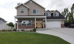 A 2007 Maiben Jones Country Club home just 5 minutes south of the Grand Teton Mall. This custom built home features a main floor living room with fireplace, half bath, kitchen with tile floors and stainless steel appliances and a windowed dining nook with