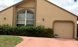 Exceptionally cared for home in a great family community with a lake view and screened in pool. The home features a bay window,atruim,skylight, vaulted ceilings, hi hat lighting, ceramic tile, whirlpool tub, and a split bedroom floor plan. The garage has
