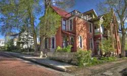 Stately Brick Gothic Victorian located in the heart of downtown Trinidad. Walk to parks, stores, museums and library in minutes! Huge windows, fantastic stone arches amd cornices and trim painted in four colors are just some of the features that make the