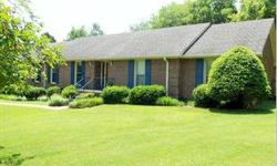 This brick home is built on a 1 acre lot that absolutely looks like a park. The owner has taken special care of the exterior and interior of this home. Many componets of this home have been recently replaced and have manufacturer's warranties that are