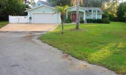 NAVIGABLE CANAL FRONT TO CHAIN OF LAKES!...Direct oversized lot and hop-skip-and a jump around the bend to Lake Eustis, recently renovated and move-in ready....4/3 main house (3/2 Main house plus 1/1 apartment) features a great room w/ tile installed on