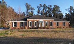 Immaculate, quiet living with this custom brick home on almost two acres.
The David A. Robertson Home Selling Team has this 4 bedrooms / 3 bathroom property available at 743 Clarks Landing Road in Rocky Point, NC for $239900.00.
Listing originally posted