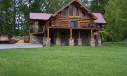 1900 square foot log home with lake access. Large open area on first level with den and adjoining kitchen. Master on first level. Over 1 acrelot. County taxes only.
Listing originally posted at http