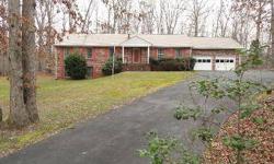 LARGE RAMBLER ON 1.58 ACRES.LOTS OF PRIVACY BUT CLOSE TO SHOPPING AND SCHOOLS .LARGE KITCHEN WITH RM ENOUGH FOR A LARGE TABLE. LIVING RM/DINING ROOM COMBO,THREE LG. BEDRMS WITH LARGE CLOSETS.MASTER BED RM HAS LG.SHOWER W/DOUBLE SITS .BASEMENT IS HUGE WITH