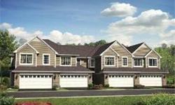 New Construction - Buckingham Courte Town Home - End Unit - Beautiful Open Floor Plan - Living Room, Dining Room, Large Eat In Kitchen, 3 Bedroom, 2.5 Baths, Luxury Master Bath - 2nd Floor Laundry Room - Buckingham Courte is 1/2 mile from Interstates