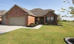 Practically new & one of the builder's most popular floorplans with 4 beds, 3 baths & a bonus room. Extra features include a storm shelter, lawn sprinklers, and window blinds, & ceiling fans. Established yard & landscaping means less work for you! Lots of