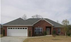 Hokes Bluff-Cypress Gardens-Full Brick, 3BR, 2.5BA, w/Study. Home features: hardwood, tile and carpeting, large kitchen w/ample cabinets, pantry, stainless appliances, and solid surface countertops. The home offers low maintenance, screened rear porch &