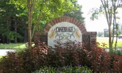 A rare find...beautiful large level lot located at the front of Canebrake subdivision. Bocage is one of the prettiest streets in this popular subdivision and has the ease and convenience of being close to the 2nd entrance, just off HWY 98W. Enjoy
