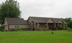 WILL CONSIDER ALL SERIOUS OFFERS. Beautiful 3,595 sqft, 4 or 5 bedroom 3 bath home on 14+ acres mostly fenced pasture. Stocked pond. Home has custom "Country kitchen", plus separate formal dining room. Living room has cathedral ceilings and wood burning