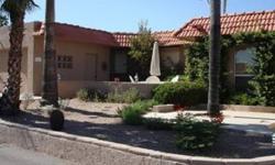 Enjoy the winter on the Quail Run golf course at Rio Verde. Large two bedroom/two bath townhome on the 3rd hole of Quail Run Golf Course. This property has great views and within walking distance to all the Rio Verde
amenities including the clubhouse,