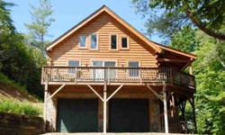 This charming log cabin is less than 7 years old. It is conveniently located close to many area attractions such as Linville Falls, Grandfather Mountain, and the South East's best skiing. There are three separate living areas on 2 different floors (two of