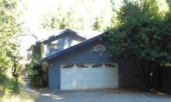 Great value for investment! 2646 sf home plus 3000 sf shop on 5 plus private acres located 2 miles to downtown Nevada City. Main level living has vaulted beam ceilings, open floor plan, 3 bedrooms upstairs, 2 more rooms downstairs. House need remodeling,