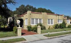 Utterly charming and spacious 2bed/2bath updated Spanish Mediterranean home designed by J.W. Harvard and featured in the Sarasota Tribune. As you pull up to 1881 6th St. you will be immediately taken in with it's curbside appeal, beautifully designed