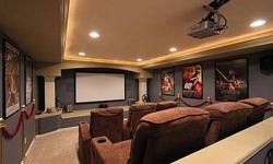 Love Movies? Look No Further*Jaw Dropping Professional Theater Featuring A 92' Screen And Projector, Surround Sound And Stadium Seating! (Seats Exclued)*What About The Rest Of The House? New Carpet*New Exterior Paint*New Roof*Newer Hardwood Floors*Newer
