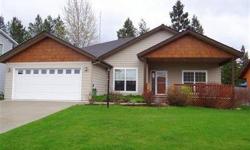 Absolutely immaculate three beds, two bathrooms beauty features custom maple cabinets, breakfast room, spacious open floor plan, large master suite, walk-in closet and deluxe bath.
Ron Hanson is showing this 3 bedrooms / 2 bathroom property in Sandpoint,