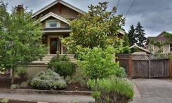 Adorable Craftsman Bungalow in desired area near Concordia University. Period details in tact