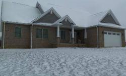 New in 2011! All brick ranch with walkout basement on 3-acres. Herb Baldwin has this 3 bedrooms / 2.5 bathroom property available at 3405 County Rd 31 in Galion, OH for $249900.00. Please call (419) 946-3800 to arrange a viewing.Listing originally posted