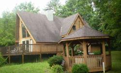 8/20/2012 Beautiful 3 bedroom/ 2 bath cabin located in Cobbly Nob. Stone floor to ceiling fireplace, large master on the main floor with a whirlpool tub, wrap around deck, level lot, hot tub is in a separate gazebo for privacy, all conveniently located