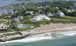Designed by an eminent philadelphia architect, this gracious oceanfront estate was built to exacting standards in 1930 and has been carefully maintained over the years. James H Michalove is showing 16 Bluff Ave in Watch Hill, RI which has 8 bedrooms / 9