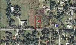 Great 1 acre Parrish homesite. "AS IS, WHERE IS"
