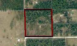 This is a 10 ac's parcel seller is dividing into two fives Some woods & some pasture. Beautiful area just waiting for you to do something with. Additional acreage available see MLS#81162Listing originally posted at http