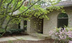 Priced to sell -great opportunity to own one-level all brick home-easy maintenance. Private one plus acre level lot with lovely landscaping. Large deck off Kitchen & Family Room for ease of entertaining. Open flowing floor plan. Large windows and
