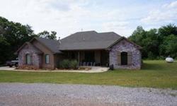 HANDICAPP ACCESIBLE!! On 2.5 acres. 7 yr remaining builder warranty. Double pane energy efficient windows, custome entertainmnet center, wired for surround though out, recessed lighting throughout, dimmers in all rooms, stained glass light fixtures in