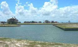 GREAT OPPORTUNITY TO LIVE ON THE WATER - AT GALVESTON BAY - NEXT TO THE INTERCOASTAL CANAL. GREAT FOR LARGE BOAT OWNERS - SINCE YOU ARE SO CLOSE TO THE INTERCOASTAL CANAL. MARINA IN THE COMMUNITY AND ALSO PRIVATE DINING. THIS IS A LARGE PRIME LOT -