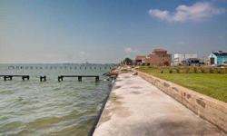 ON GALVESTON BAY IN BEAUTIFUL SEABROOK * EASY COMMUTE TO DOWNTOWN HOUSTON AND GALVESTON * CONCRETE BULKHEAD AND PILINGS TO REBUILD A FISHING PIER *Listing originally posted at http