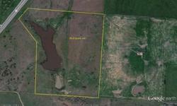 Great Building site, aprox 9 ac lake with smaller stock tank. Close to town. This trt is (+ or-) acreage, to be determined by survey.Listing originally posted at http