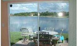 Wow! Talk about an amazing view. This home is locatd on the largest lake in Banyan Trails. Features includes new SS appliances, thile throughout living area and master bedroom, wood flooring in 2nd and 3rd bedrooms, bright kitchen with breakfast nook,