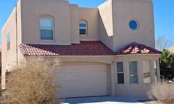 Tasteful, pristine 4 bedroom Raylee like-new home in La Cueva off Alameda and Louisiana. Corner lot on cul-de-sac street and not on the main street so quiet and safe. Newly painted in soft tan tones, stainless steel appliances, custom shades and new