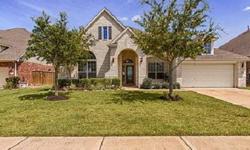 Gorgeous one story David Weekly home with beautiful open living spaces, tall ceilings, archways, niches, extended tile, gas cooking, lots of built in desks and book shelves, big linen closets, 3rd bay storage in garage. The panoramic views from walls of