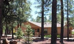 Immaculate, furnished, move in ready cabin in Pinetop Country Club. Just bring your toothbrush and relax in the cool mountains. this perfect 3 bedroom 2 bath home features vaulted T & G ceilings in the living room, fireplace, new energy effcient windows