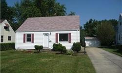 Bedrooms: 4
Full Bathrooms: 1
Half Bathrooms: 0
Lot Size: 0.16 acres
Type: Single Family Home
County: Cuyahoga
Year Built: 1947
Status: --
Subdivision: --
Area: --
Zoning: Description: Residential
Community Details: Homeowner Association(HOA) : No
Taxes: