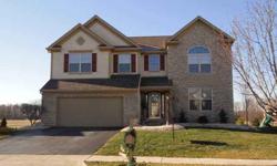 1/2 acre in Pickerington Schools. 9 yr old MI, 2 story home with all the bells & whistles. 2700 sq ft +, full bsmnt w high ceilings & plumbed for the 4th full bath. 2 story great room w wall of windows & 2 sided fireplace. Kitchen w island, stone & corian