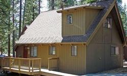 The perfect Lake Tahoe getaway cabin! Located at the back of the complex with a handicap ramp to the large front deck, and close by parking, plus close to town and all community amenities. There is one bedroom and bath on the main entry level, with the