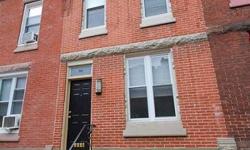 Extremely charming 1BD/1BA loft style home with a plethora of Philadelphia character! Open living room with pergo wood flooring, exposed brick wall, exposed beam ceiling and dining area. All new 2 year old kitchen with beautiful Italian tile floors,