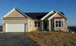 Open contemporary ranch design.large kit w/breakfast rm off of family room w/vaulted ceilings.