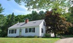 You could not ask for a better situation with this true 4 bedroom cape set just outside of lovely Hancock, NH. A gently sloping driveway leads you up to the home which boasts a huge attached 2 car garage (with heat and A/C) with room to finish above and