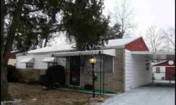 Freshly remodeled 2 bedroom 1 bath home with hobby/storage/office area. 864 sq ft. Has same square footage as most 3 bedrooms homes in this subdivision, but the 3rd bedroom wall was removed to gain a large living room area that works much better than the