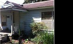 Pefect little bungalow with a great yard. Recently Remodeled. Beautiful landscaping needs some tlc. Seller will finance with $5000 down payment for 2 years at 6.5% APR amortized over 30 years with monthly payments of $127. One of the members of the